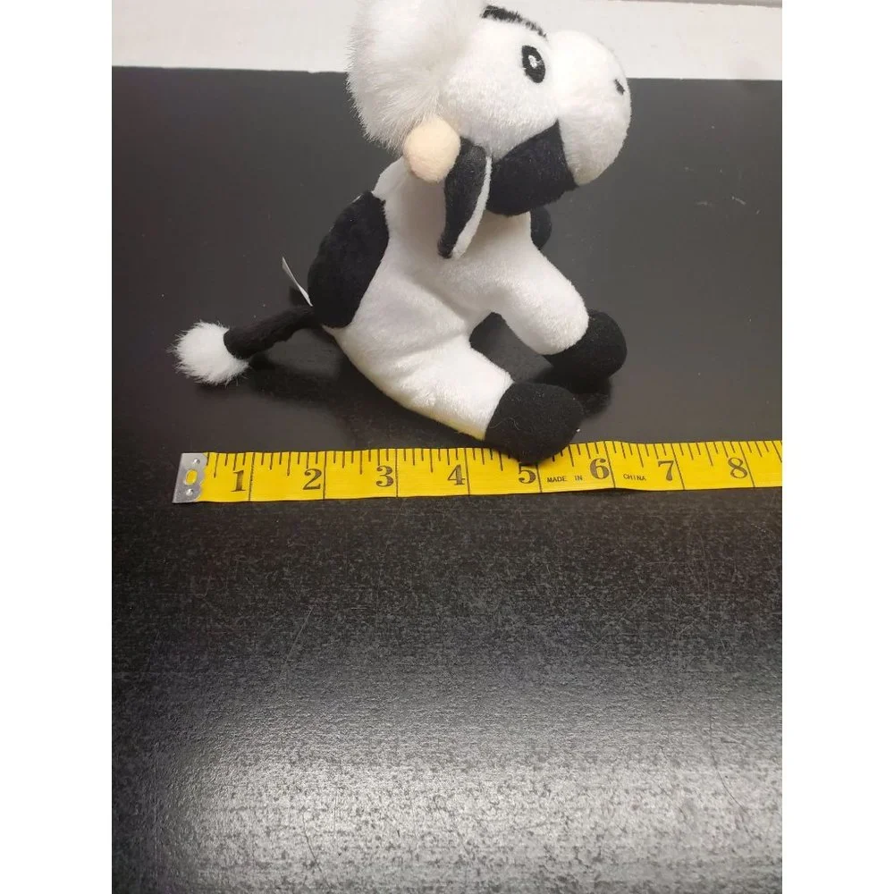 6‎ Inch Rutter's Black & White Cow Plush